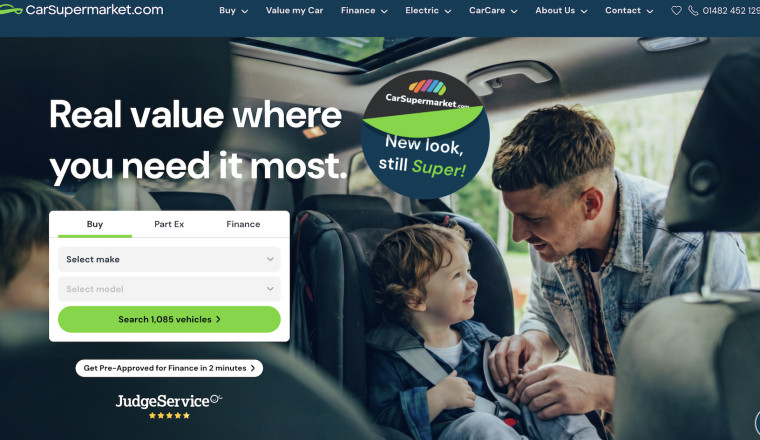 CarSupermarket.com shows off new look as it seeks to 'simplify' customer offering