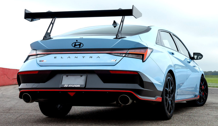 New Elantra N TCR Undercuts The Civic Type R By $7,000 With A Bigger Wing
