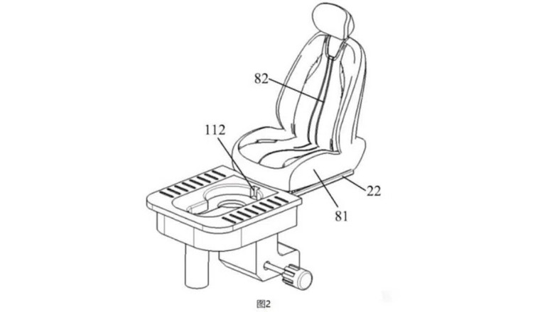 Chinese car maker granted patent for voice activated in-vehicle TOILETS
