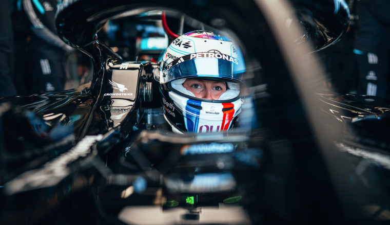 F1 ACADEMY Champion Doriane Pin completes maiden F1 test with Mercedes at Silverstone