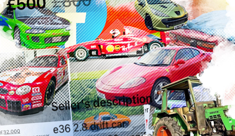 Nascars, Soviet tractors and... Tigger? Facebook is a car shopping wonderland