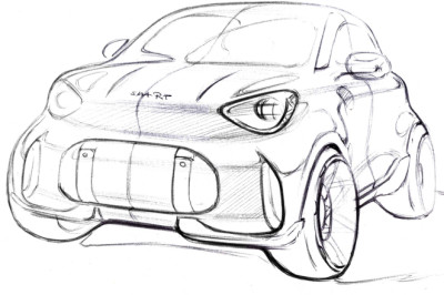 Smart #2: Concept previews design for Fortwo successor