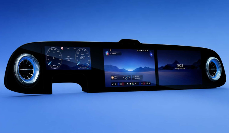 Even The Base 2027 Mercedes C-Class EV Has Triple Screens