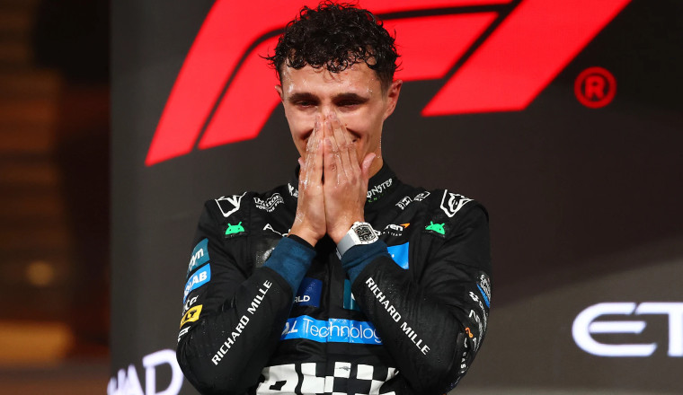 Norris wins Laureus World Breakthrough of the Year Award after 2025 F1 title win