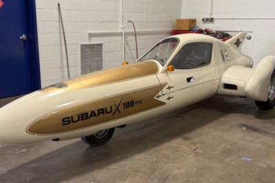 The Subaru X-100 Was The Plane-Shaped Car Designed To Cross The U.S. On A Single Tank Of Gas