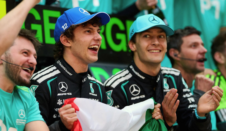 Toto Wolff details how to 'best handle' Mercedes intra-team battle between Kimi Antonelli and George Russell