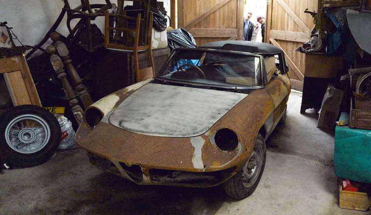 Couple who lost £100,000 life savings in phishing scam get their 1960s Alfa Romeo restored in huge birthday surprise