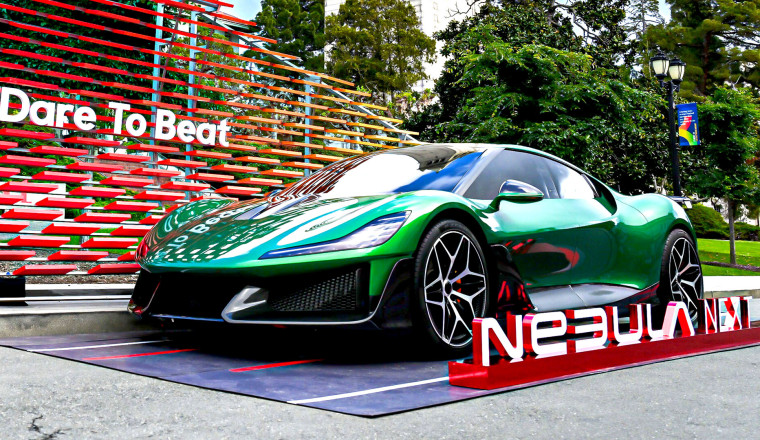 The Chinese Vacuum Brand That Built A 1,973-HP Sedan Just Showed Up At Berkeley With It