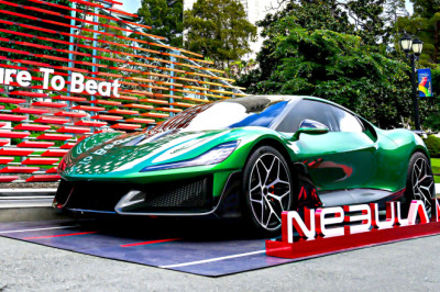 The Chinese Vacuum Brand That Built A 1,973-HP Sedan Just Showed Up At Berkeley With It