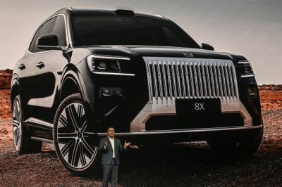 Best new cars at Beijing Motor Show: Including the SUV that tilts to one side to shield passengers in a crash and can be waved out of parking spaces