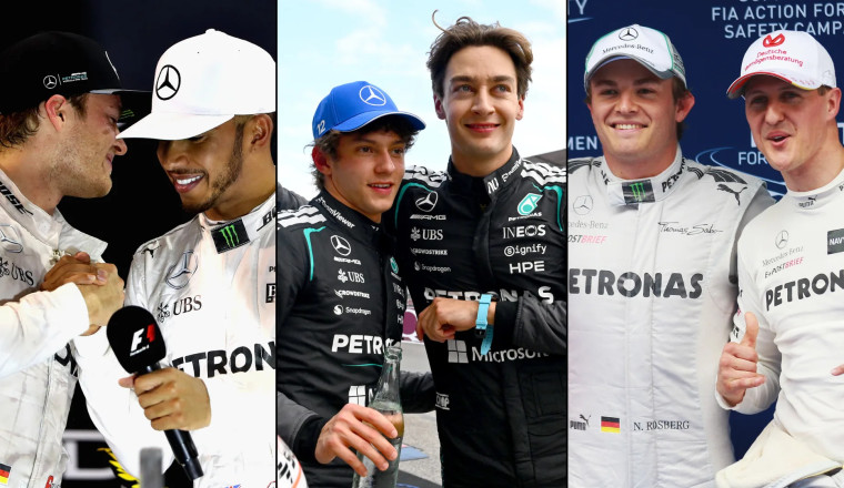 IN NUMBERS: How George Russell vs Kimi Antonelli compares to the Mercedes intra-team battles of old