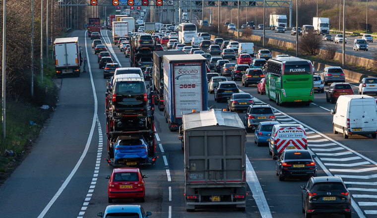 There's now a record 42.55M vehicles on our roads - here's the breakdown of cars, vans, trucks and buses