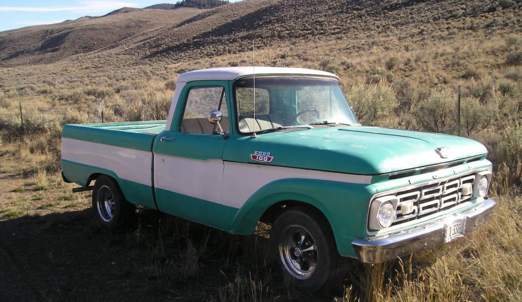 At $12,500, Is This 1964 Ford F-100 A Patina'd Peach?