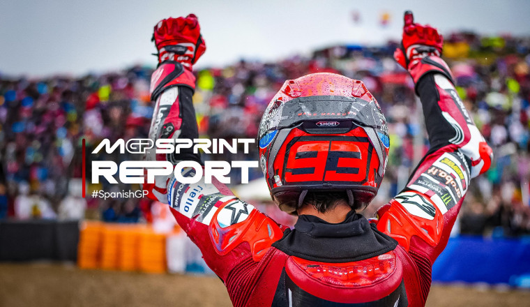 Crash, switch, win: Marc Marquez back on top in dramatic flag-to-flag Sprint