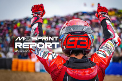 Crash, switch, win: Marc Marquez back on top in dramatic flag-to-flag Sprint