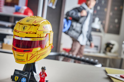 LEGO launches new Ferrari F1 helmet sets