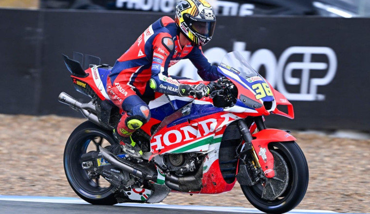 Mir's Jerez MotoGP hopes in tatters due to heavy penalty