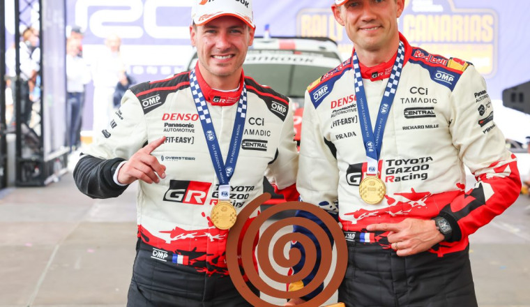 Ogier claims first win of 2026 in Canarias