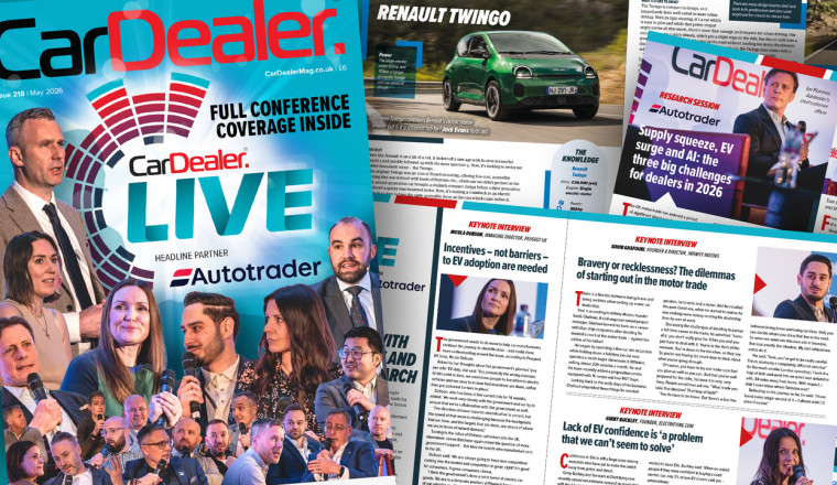 Out now: Issue 218 – Car Dealer Live 2026 full event coverage, plus Renault Twingo driven
