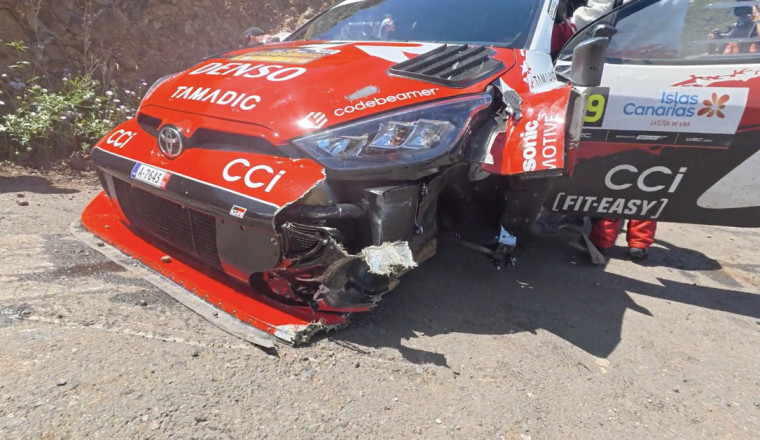 Solberg explains his Canarias crash