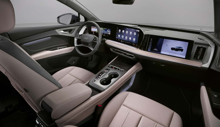 The New Audi Q4 Loses Buttons And Adds A Passenger Screen
