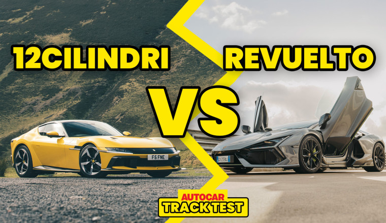 Watch: Ferrari and Lambo V12 monsters go head-to-head