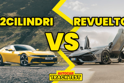 Watch: Ferrari and Lambo V12 monsters go head-to-head