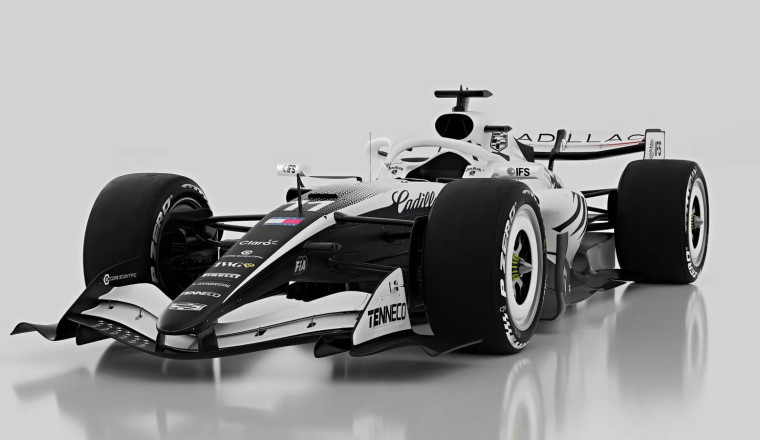 Cadillac F1 Team unveil a one off special livery for the Miami GP