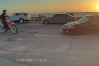 Tesla Dashcam Shows Why Walking Away From A Motorcycle Crash Doesn’t Mean You’re Fine