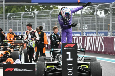 Antonelli edges out Norris to win chaotic Miami GP