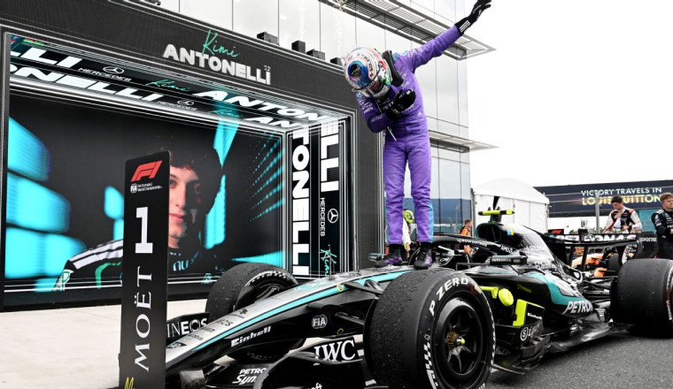 Kimi Antonelli stats: Jannik Sinner, iconic footsteps and a new F1 record broken after Miami Grand Prix