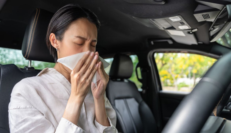 RAC urges drivers to follow '12-18' rule to reduce hay fever symptoms in car