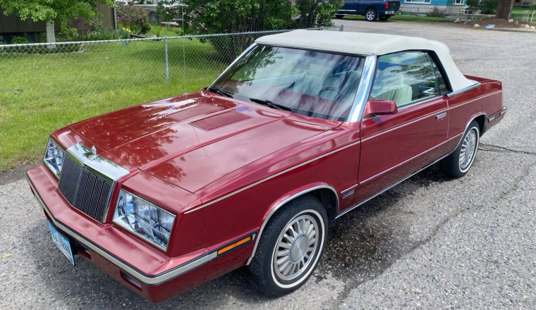 At $12,000, Is This 1985 Chrysler LeBaron Convertible A Very Special K?