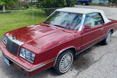 At $12,000, Is This 1985 Chrysler LeBaron Convertible A Very Special K?