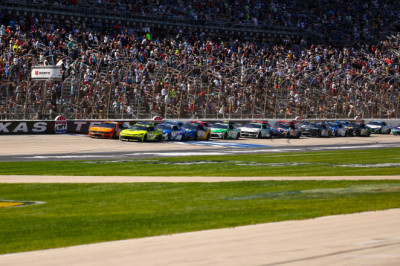 Ryan Preece vs Ty Gibbs at Texas Motor Speedway (Video)
