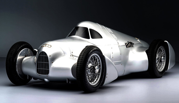 Audi Just Unveiled a Handbuilt V16 Silver Arrow That Hit 203mph in 1935. It Will Run at Goodwood in July.
