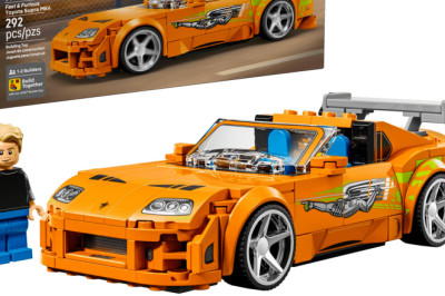 The Orange Supra On Every 2001 Bedroom Wall Just Became A $29.99 Lego Set