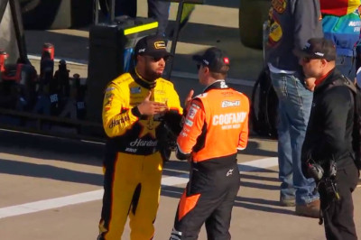 Bubba Wallace, Christopher Bell have heated talk after Watkins Glen (Video)