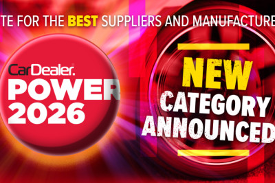 Car Dealer Power is back with a new category in 2026 – get your votes in now!