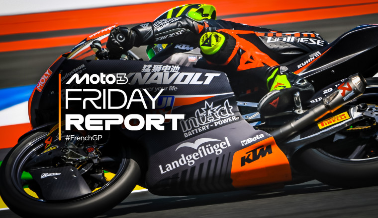 Muñoz shines at Le Mans for Friday honours in France