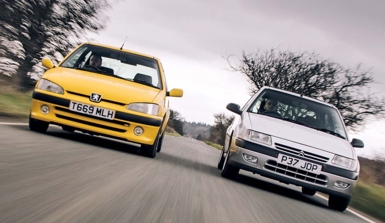 Peugeot 106 GTi vs Citroën Saxo VTS: 90s hot hatch showdown