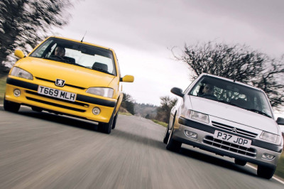 Peugeot 106 GTi vs Citroën Saxo VTS: 90s hot hatch showdown