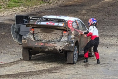 Puncture costs Ogier Portugal lead on penultimate stage