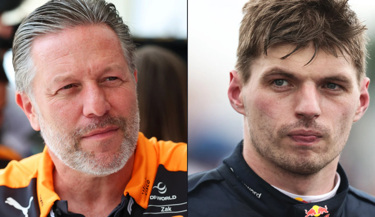 Zak Brown responds to talk of McLaren making future move for Max Verstappen after Gianpiero Lambiase deal