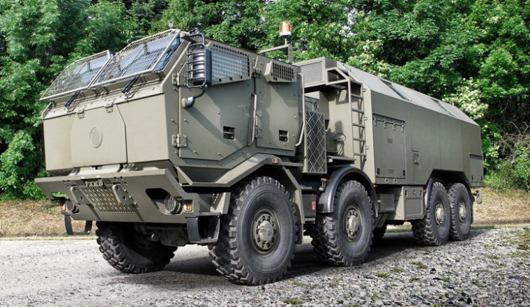 This Czech Monster Truck Has 16 Wheels and Looks Like It Crawled Out of a Nuclear Wasteland