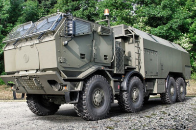 This Czech Monster Truck Has 16 Wheels and Looks Like It Crawled Out of a Nuclear Wasteland
