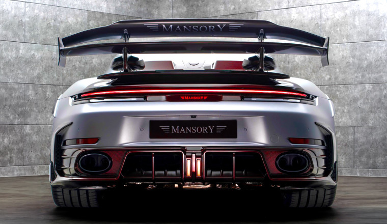 Only Mansory Would Dare Call This Porsche 911 Turbo S Kit “Soft”