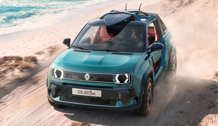 Renault 4 gets beach buggy treatment for new JP4x4 concept