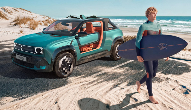 Renault 4 gets beach-ready with cool JP4x4 concept car