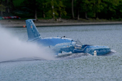 UK's fastest boat returns to site of horror crash where driver was brutally killed